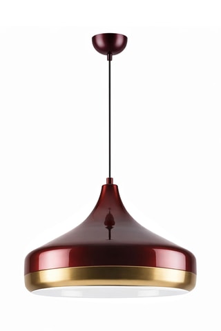 Hanglamp - Bordeauxrood - 40 W