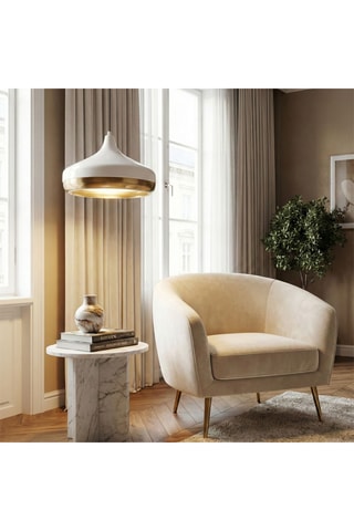 Hanglamp - Goudkleurig - 40 W