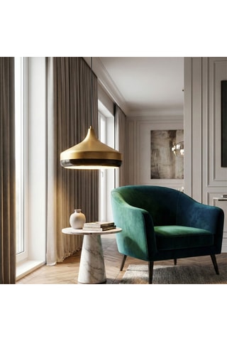 Hanglamp - Goudkleurig - 40 W