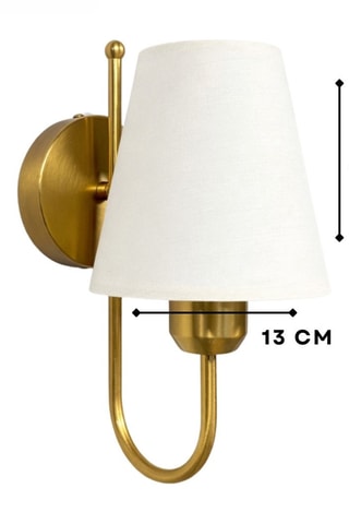 Wandlamp - Goudkleurig - 40 W