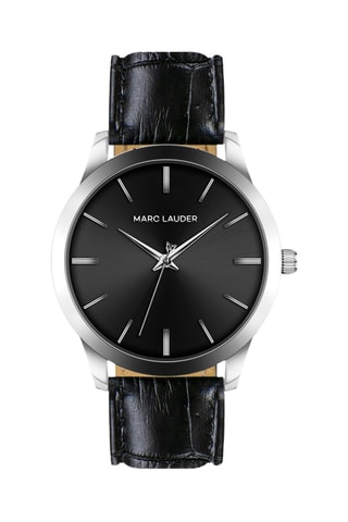 Montre à quartz en cuir 