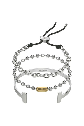 3 bracelets - Argenté