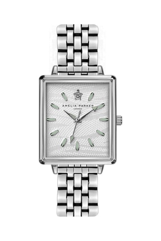 Montre à quartz en acier Desert - Argenté