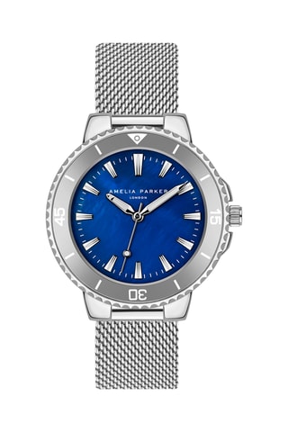 Montre à quartz en acier Aquelle - Nacre