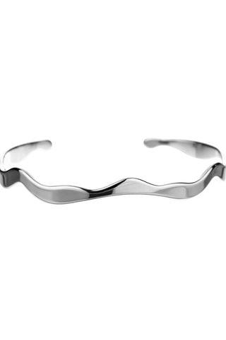 Coffret montre à quartz et jonc en acier Terrene - Nacre