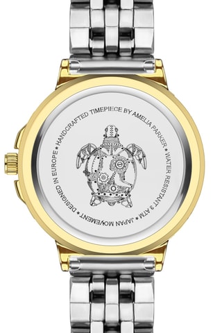 Montre à quartz en acier Orcena - Nacre