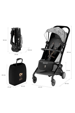 Buggy Pilot 2 - Zwart - Vanaf de Geboorte - T/m 22 kg