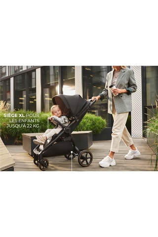 Kinderwagen Mitzy - Vanaf de Geboorte - Tot 22 kg - Zwart
