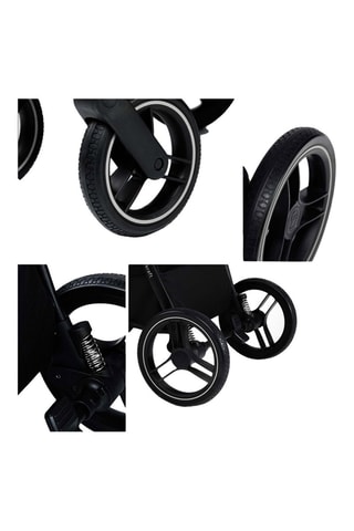 Kinderwagen + Accessoires Nea 2 - Zwart en grijs