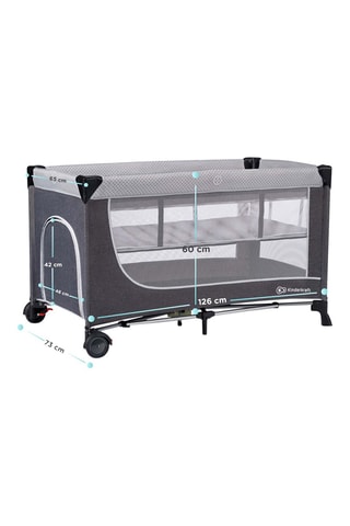 Babybed Leody Vanaf de Geboorte - Tot 15 kg - Grijs