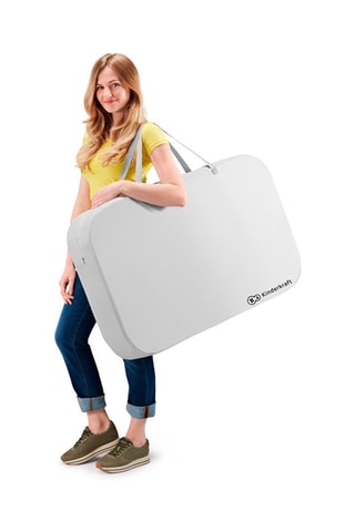 2-in-1 Bed Sofi Grijs en Houtimitatie - Grijs