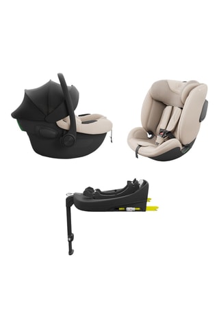 Meegroei-autostoeltje Endura Safe -  40 tot 150 cm - Beige