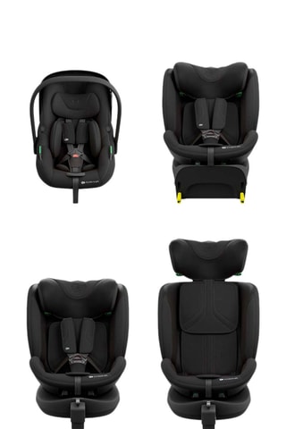 Meegroei-autostoeltje Endura Safe -  40 tot 150 cm - Zwart