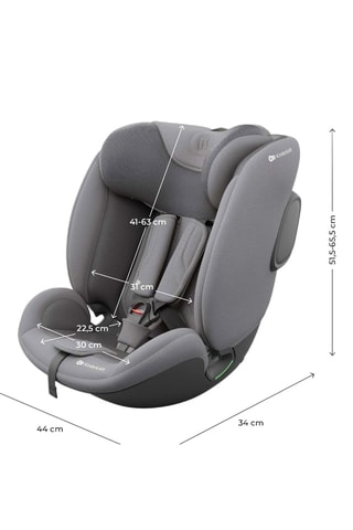 Autostoeltje I-FIX Endura Safe - 61 tot 150 cm - Grijs