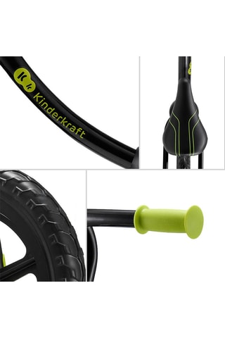 Loopfiets Way Next Off Road - Zwart - Vanaf 2 Jaar