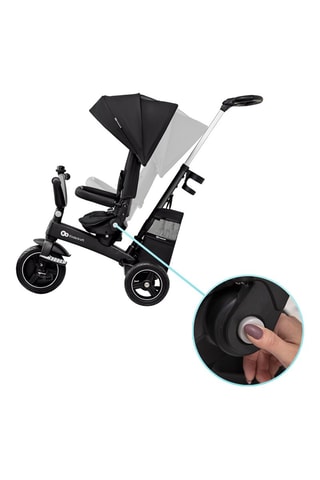 Driewieler EasyTwist - Zwart en Grijs - Vanaf 9 Maanden - Tot 25 kg