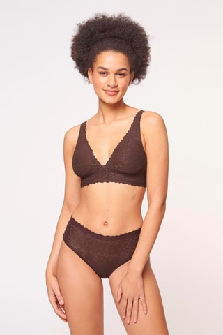 Culotte Zero Feel Lace 2.0  - Marron