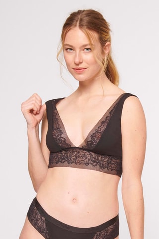 Soutien-gorge S Shadow - Blanc et noir