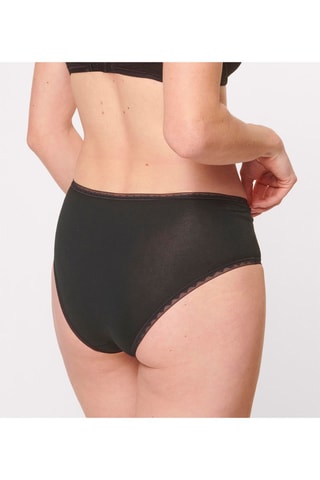 2 shortys taille haute Go High Waist  - Noir