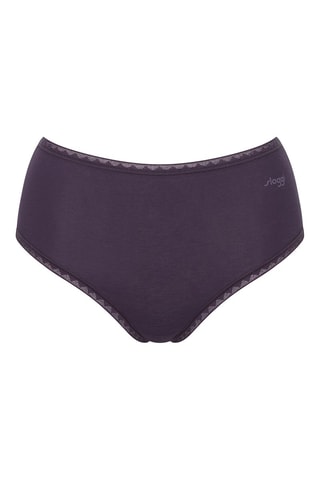 2 shortys taille haute GO High Waist  - Bleu et violet