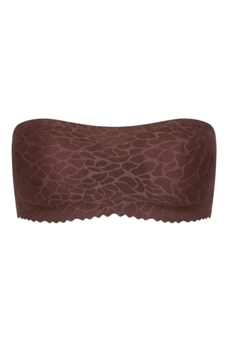 Bandeau Zero Feel Lace 2.0 - Marron - Marron