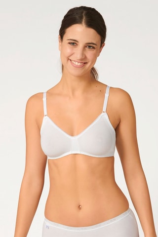 Soutien-gorge Basic - Blanc - Blanc