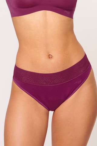 Culotte menstruelle - Flux léger - Lie-de-vin - Rouge