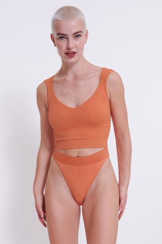 Tanga taille haute Ever Infused - Orange - Orange