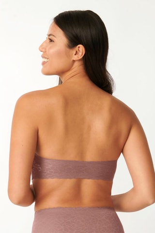 Bandeau Zero Feel Lace - Marron - Marron