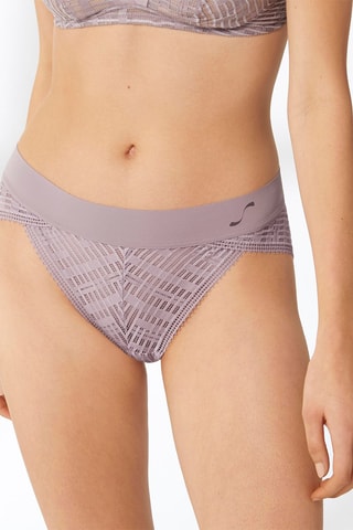 Culotte taille haute Seven - Gris - Beige et gris