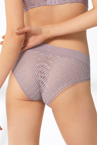 Culotte taille haute Seven - Gris - Beige et gris