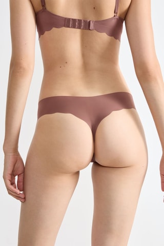 String Zero Microfibre - Marron