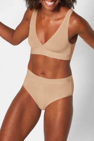 Culotte taille haute Go Allround  - Beige