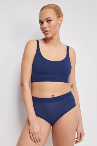 Culotte taille haute Go Allround  - Bleu