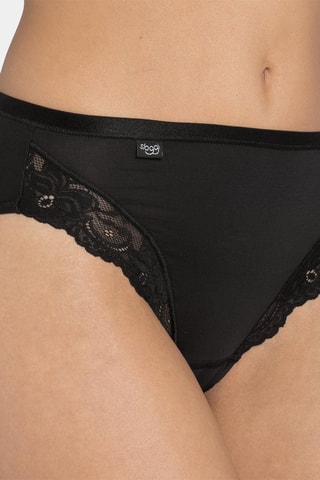 Culotte Romance H Tai  - Blanc et noir