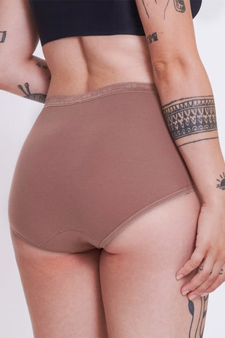 3 culottes  - Blanc, noir et marron