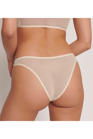Tanga Soft Adapt Tiny - Noir - Beige