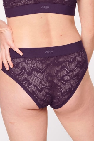 Culotte - Prune - Violet