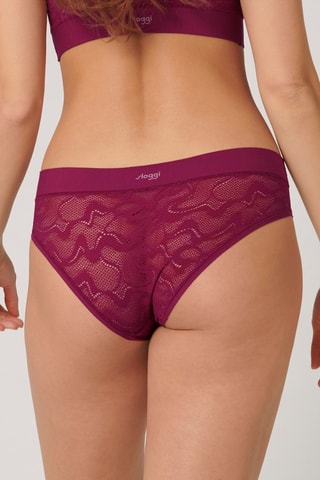 Culotte - Prune - Rouge