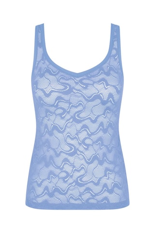 Débardeur GO Allround Lace 01 Blanc - Bleu