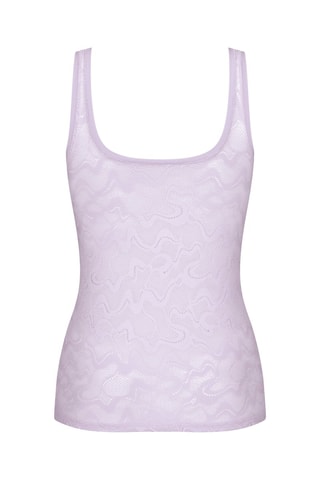 Débardeur GO Allround Lace 01 Blanc - Violet