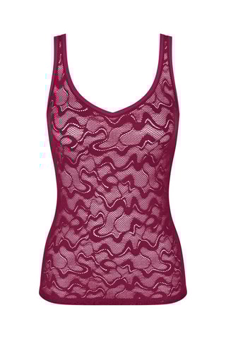 Débardeur GO Allround Lace 01 Blanc - Rouge