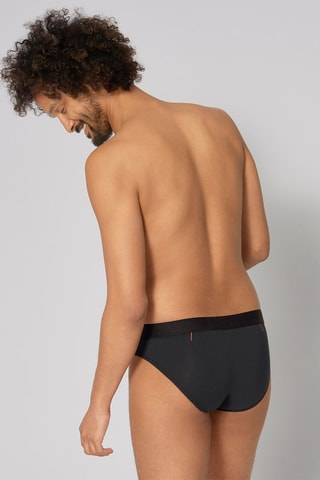 2 slips Made Midi The Superhero 2P - Noir - Orange