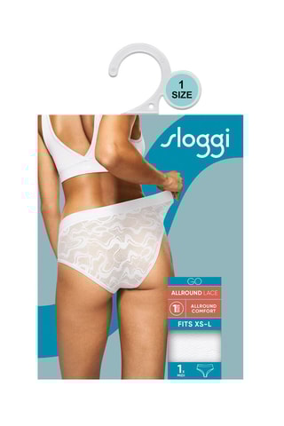 Culotte Go Allround Lace H Blanc - Blanc