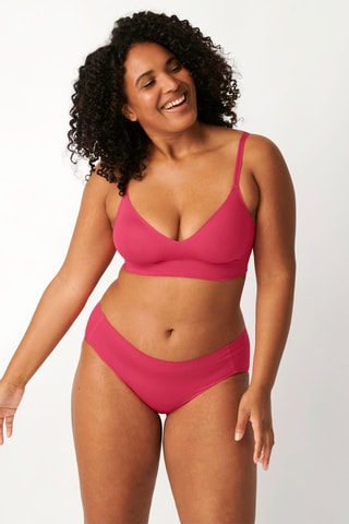 Culotte Body Adapt - Blanc - Rose