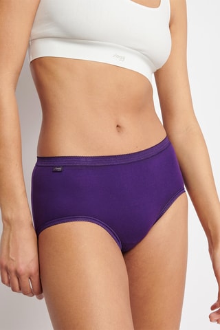 4 culottes Basic+ - Marron et noir - Multicolore