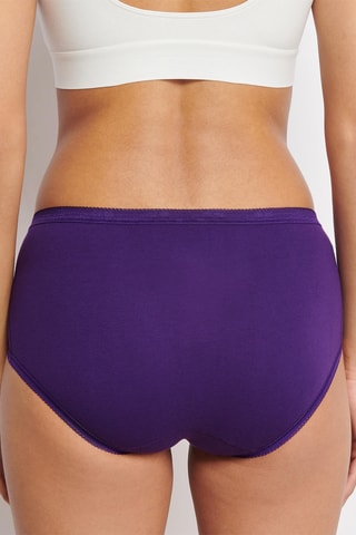 4 culottes Basic+ - Marron et noir - Multicolore