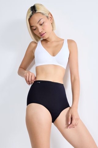 3 shortys Basic Maxi - Bleu et blanc - Multicolore