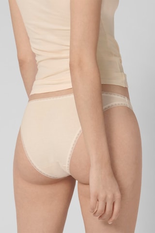 2 culottes Go H Mini - Nude - Rose