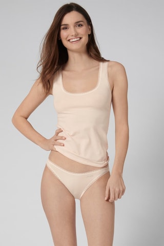 2 culottes Go H Mini - Nude - Rose